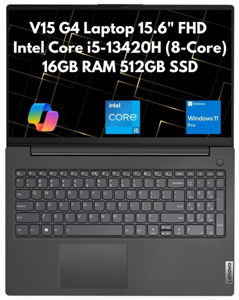 Lenovo V15 Gen 4 15.6" FHD 8-Core i5-13420H 16GB 512GB SSD Win 11 Pro - Image 2